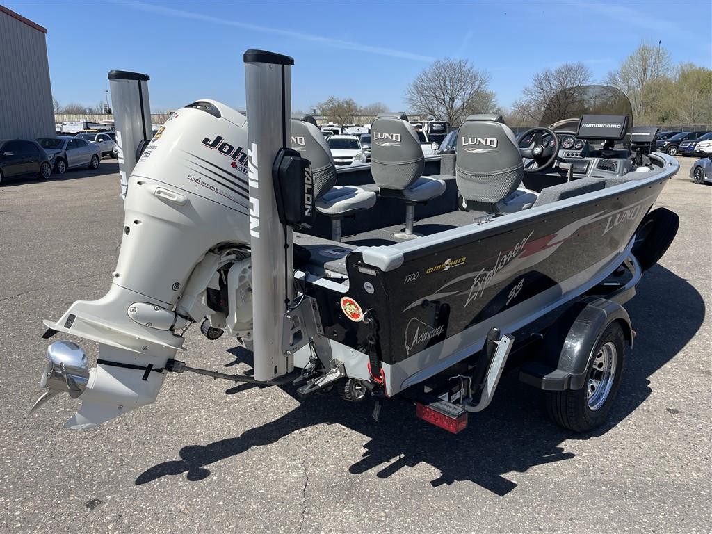 2005 Lund 1700 Explorer SS Adventure – 115HP Johnson 4-stroke outboard